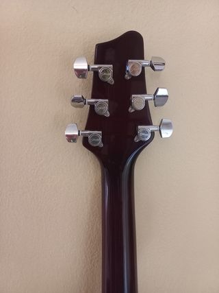 Chitarra acustica bordeaux