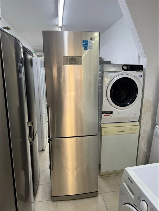 Nevera LG A++ acero inoxidable