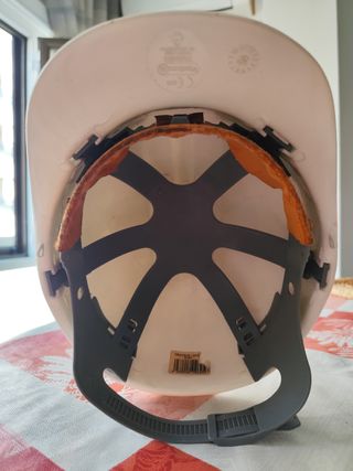 Casco Venitex obra blanco