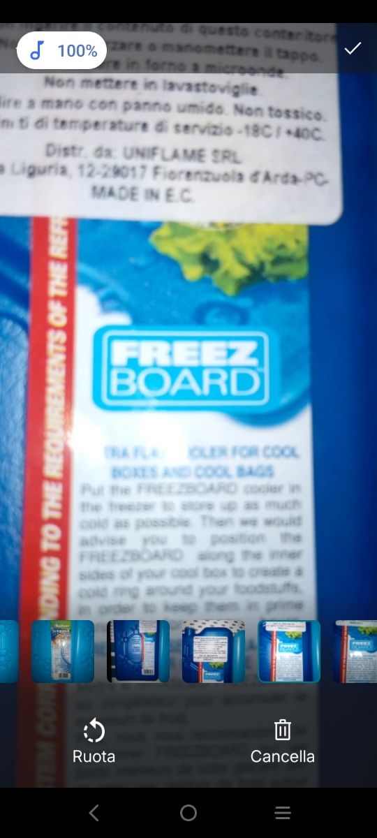 Nuovi  panetti efrigersnti