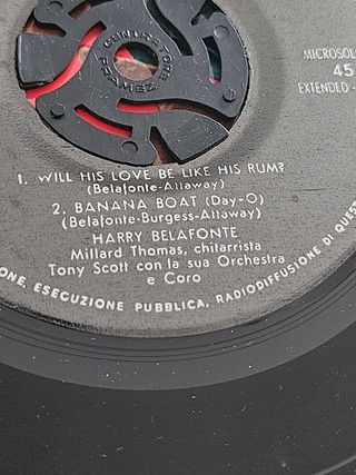 LP Vinile Harry Belafonte Calypso