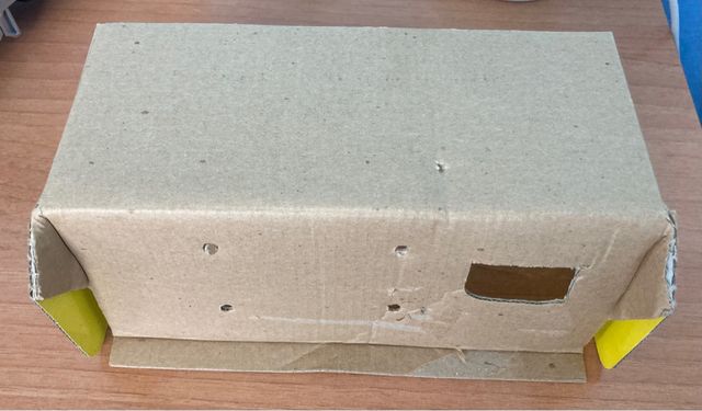 Caja scx Mercedes Truck esso vacía