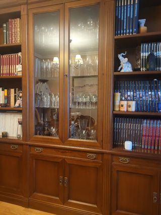 Librería madera maciza