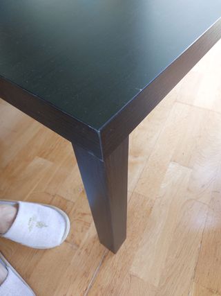 Mesa centro Ikea Lack negra