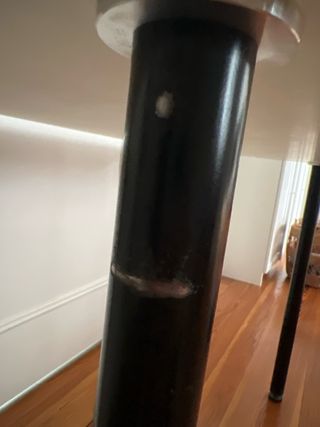Mesa cristal ikea - patas negras