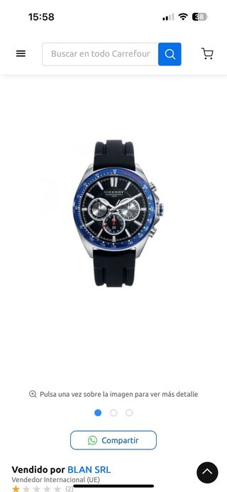 Reloj Viceroy Hombre Cronógrafo Azul F. ALONSO