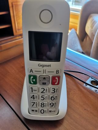 Teléfono inalámbrico Gigaset E290 blanco