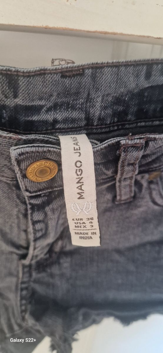 Shorts Mango grises - Talla 36
