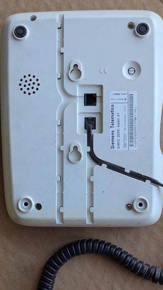 Telefono fisso Siemens Sirio 2000 vintage