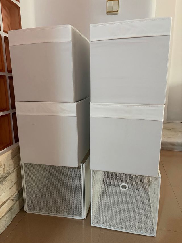 6 Cajas IKEA - Kallax - Blancas