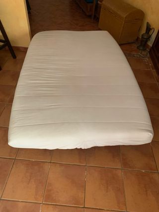 Sofá cama blanco - Ikea