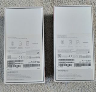 Cajas vacías 2 Xiaomi Mi A2 Lite (4GB+64GB)
