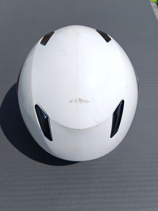 Casco moto HJC blanco