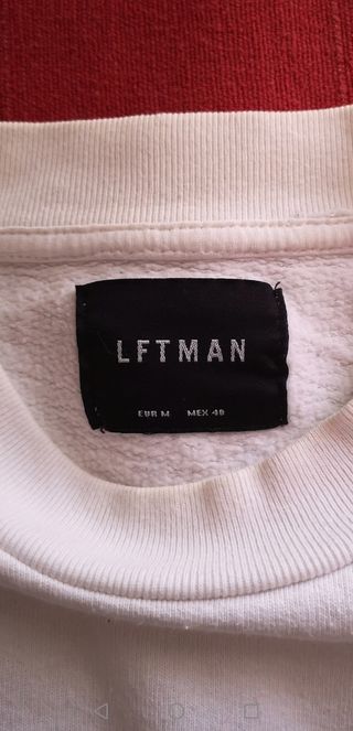 Sweatshirt branca LFTMAN