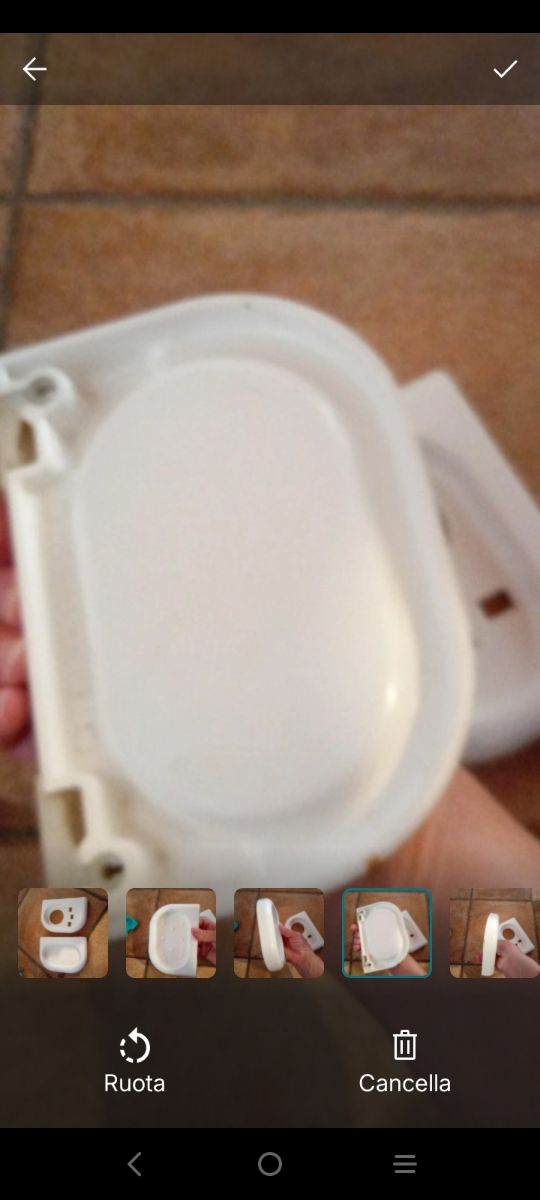 Porta sapone e porta bicchiete e spazxol