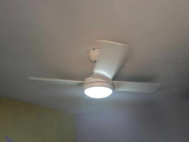 Ventilador techo Inspire blanco silencioso