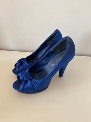 Zapatos Marypaz azules T40