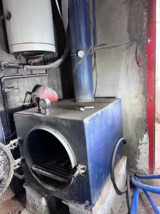 Caldera a legna usata - Consegna a domicilio