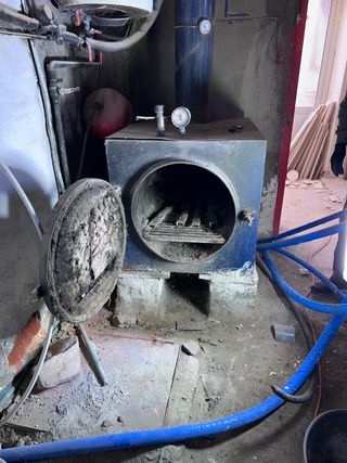 Caldera a legna usata - Consegna a domicilio