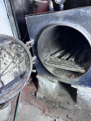 Caldera a legna usata - Consegna a domicilio