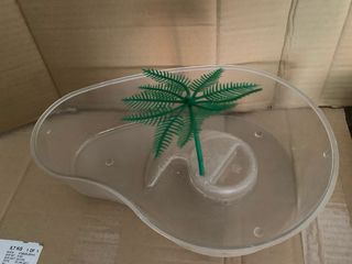 Pecera Tortuguero Transparente