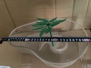 Pecera Tortuguero Transparente