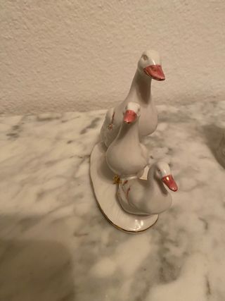 Preciosos patitos de porcelana