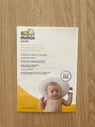 Cojín Mimos antiplagiocefalia bebé