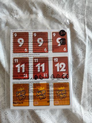 Skip-Bo Burger King: Juego de cartas