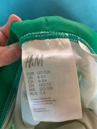 Costume da bagno Jurassic World H&M bimbo