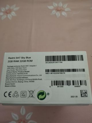 Xiaomi Redmi 9 AT - Negro