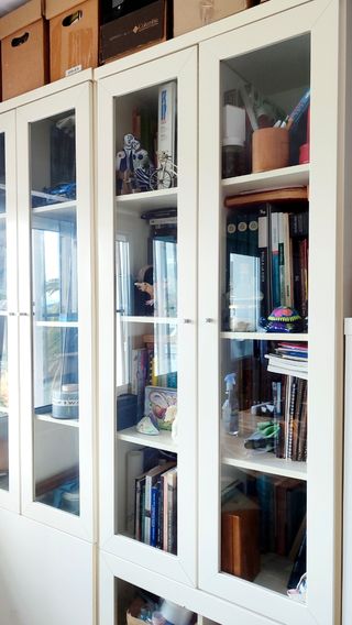 2 Puertas Librería Billy blanca