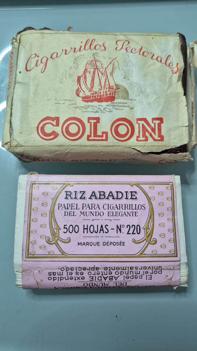 Tabaquera piel Jabalí años 60