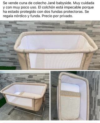 Cuna colecho Jané Babyside