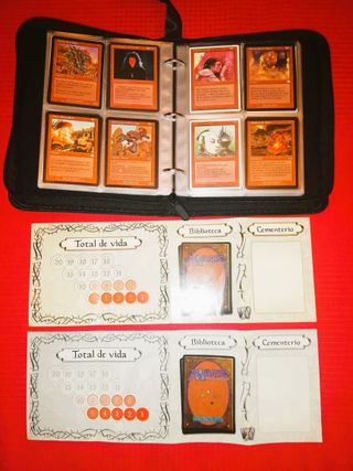 Álbum MTG (Magic) con 293 cartas