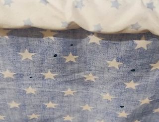 Minicuna bebé c/colchón y ropa