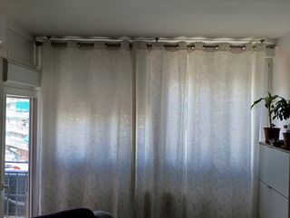 Cortinas blancas 3 unidades