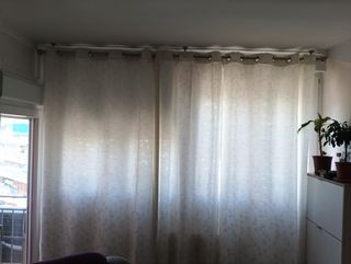 Cortinas blancas 3 unidades