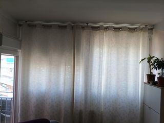 Cortinas blancas 3 unidades