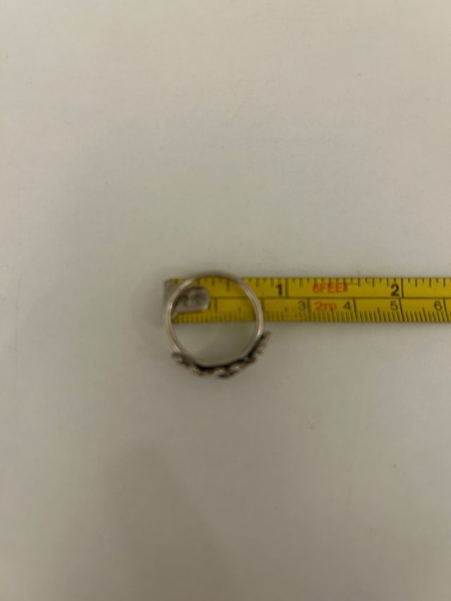 Anello Pandora fiori argento