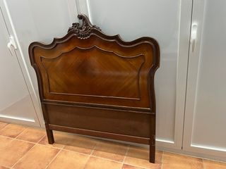 Cabecero madera vintage