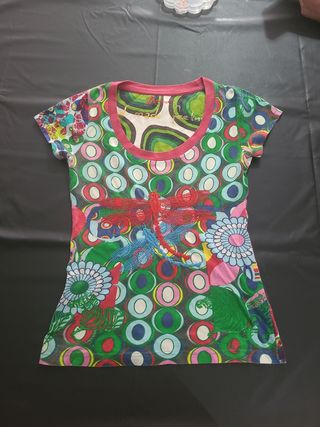 Camiseta Desigual multicolor