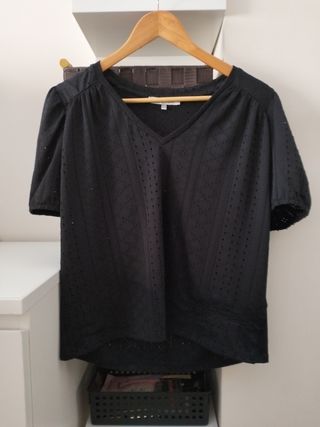 Camiseta negra mujer - Talla única