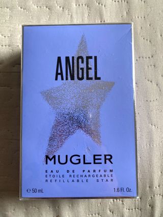 Perfume Angel De Mugler recargable.
