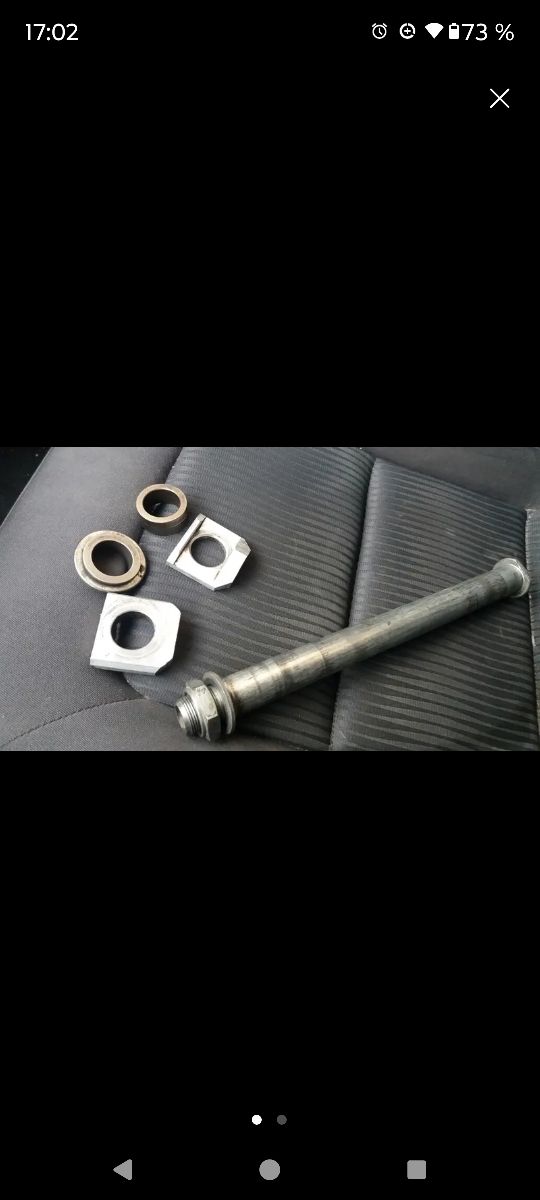 Eje rueda trasera GSXR