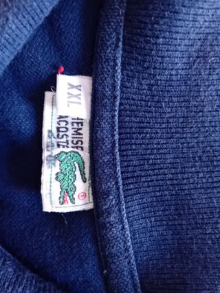 Polo Lacoste azul marino