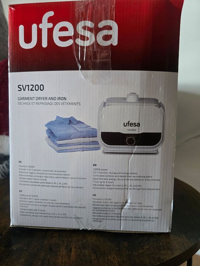 Asciugatrice e stiratrice UFESA SV1200