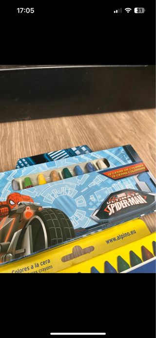 Ceras Colores - Crayones - 2 Cajas