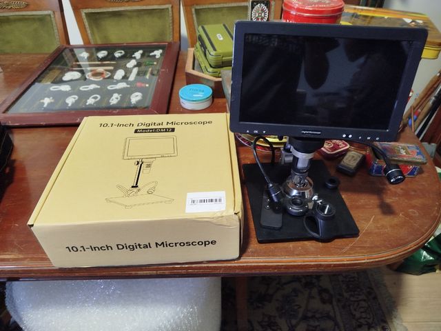 Microscopio digital 10.1" DM12