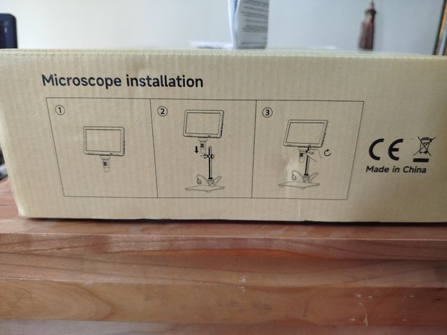 Microscopio digital 10.1" DM12